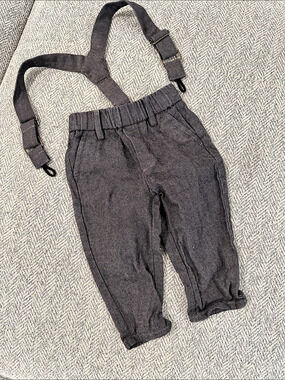 NoraLee Kids Gray Overalls